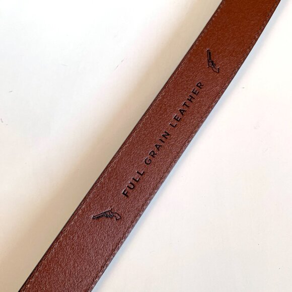 NEW Mission Western Collection Cowboy Leather Men's Belt - Picture 5 of 10